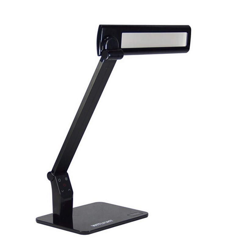1683 Børnebærbeskyttelseslampe til læsning af øjne USB Opladt LED foldningslampe med clip