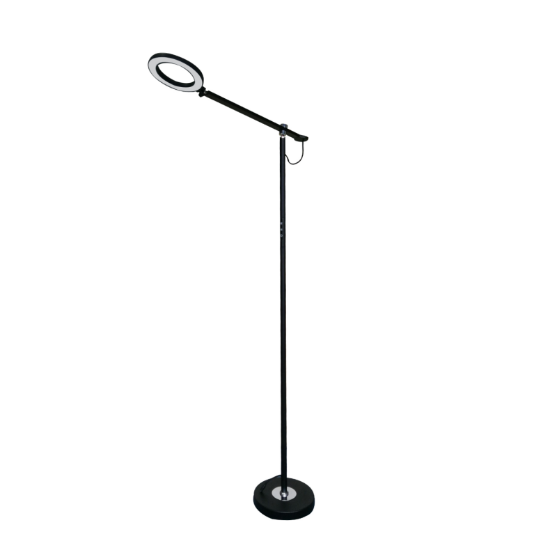 6886 Leveværelse Metal Standing Lighting Standard Lamp LED Floor Lamp for Home, Hotel